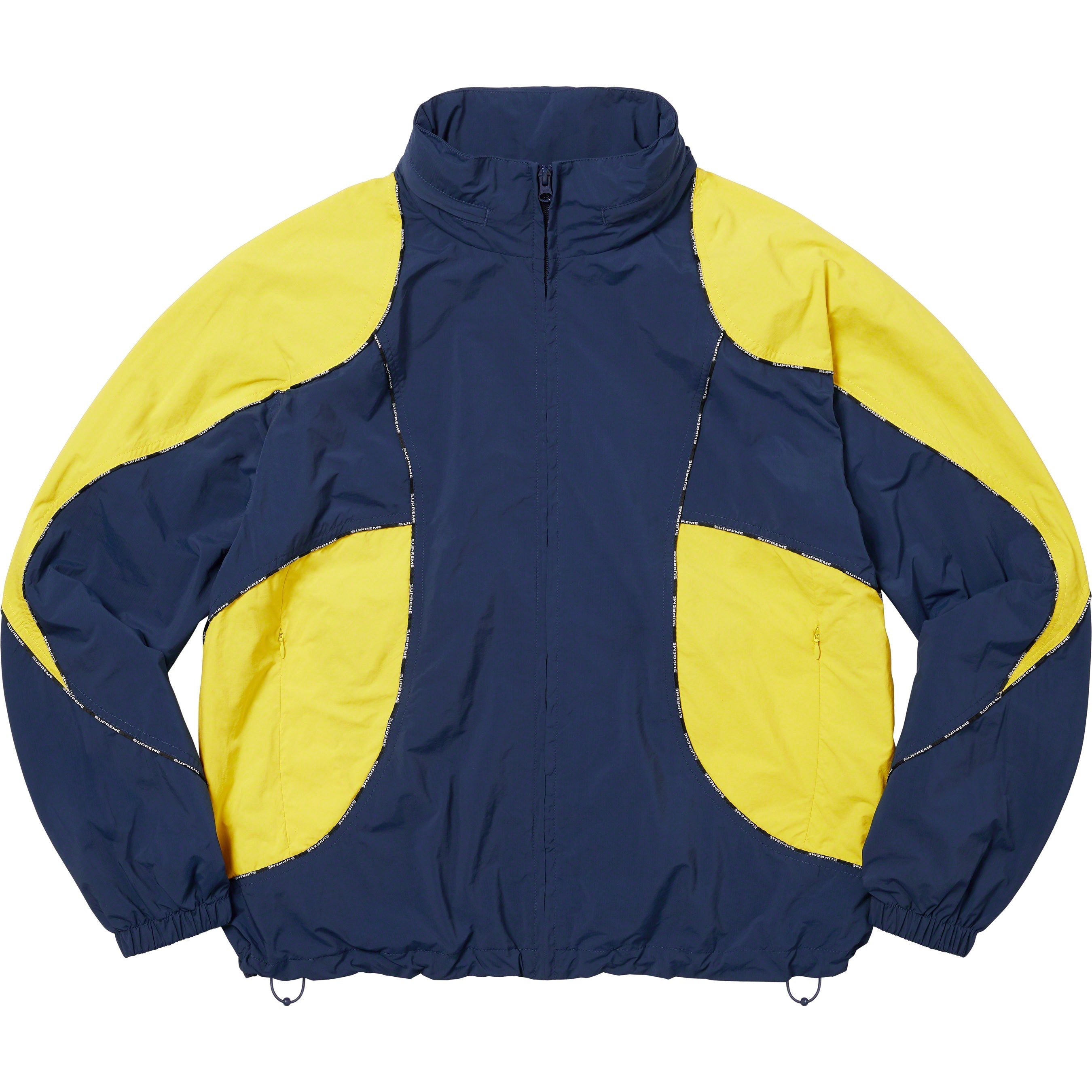 Logo Piping Hooded Track Jacket view 24